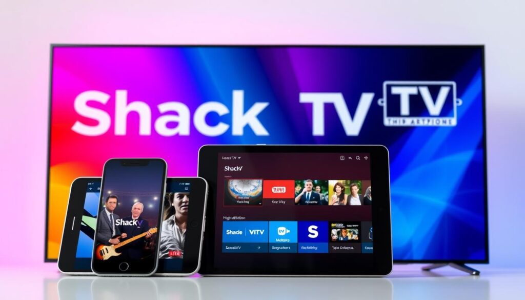 ShackTV app on various devices